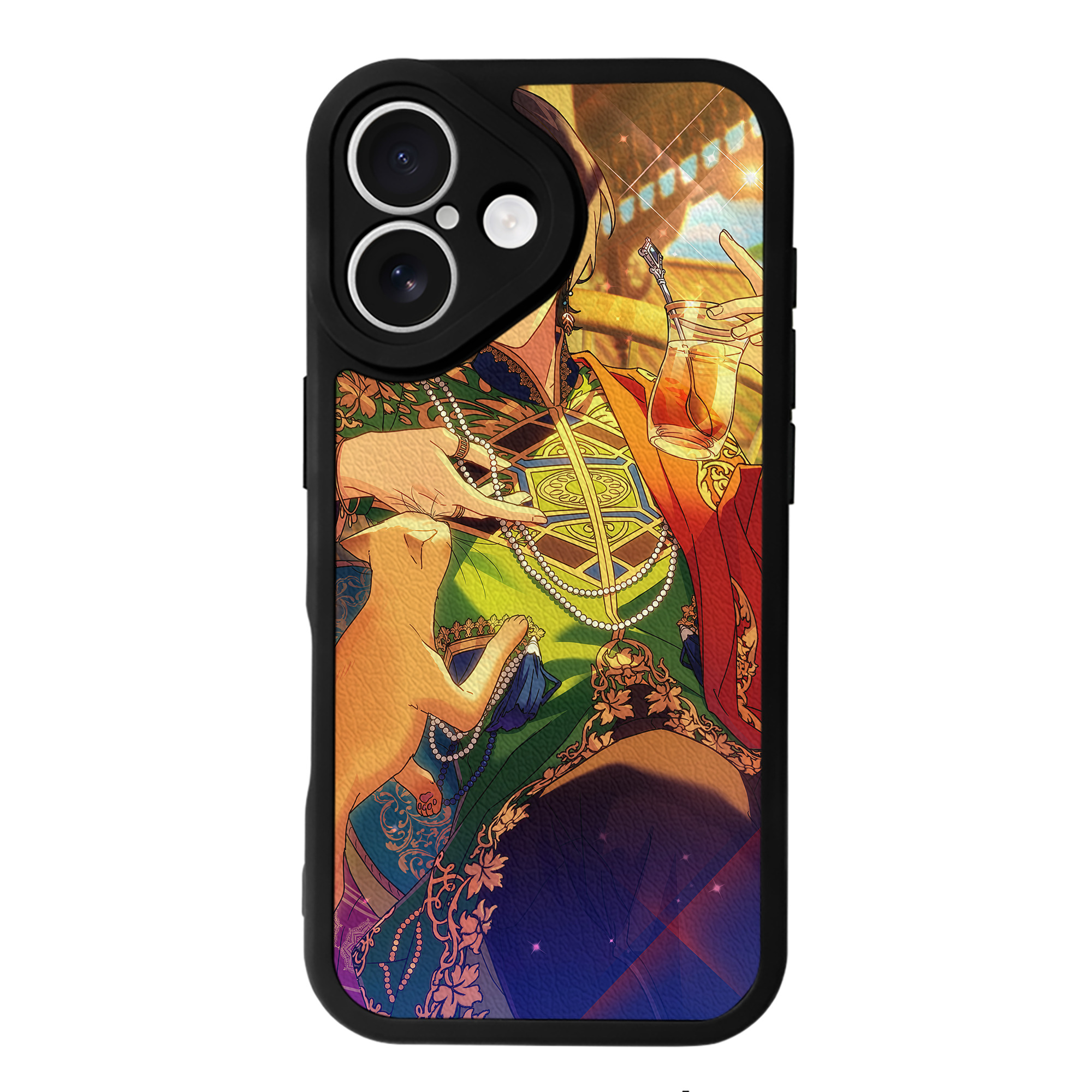 （画像用） あんさんぶるスターズ! Ensemble Stars 【iPhone 16シリーズ対応】シリコンスマホケース（レザー調） 材質：シリコン